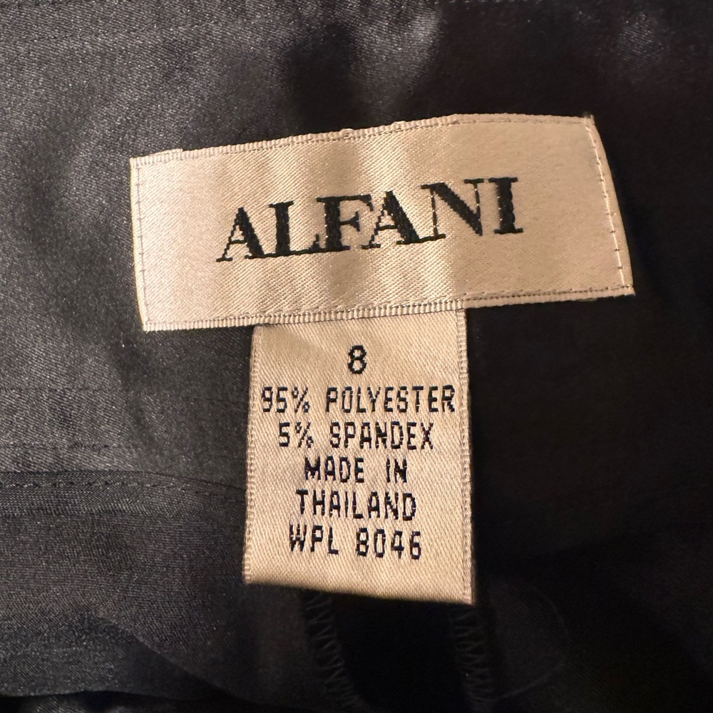 Alfani Classic Black Apparel